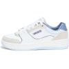 Skechers Women’s Sport Court 2.0-Metallic Brea Sneaker(White/Blue)