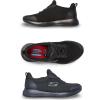 Skechers Women’s Squad Sr Food Service Shoe(Black)