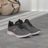 Skechers Women’s Summit – Quick Getaway Sneaker(Black/Coral)