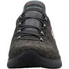 Skechers Women’s Summit – Quick Getaway Sneaker(Charcoal/Light Blue)