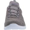 Skechers Women’s Summit – Quick Getaway Sneaker(Charcoal/Purple)