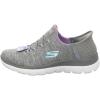 Skechers Women’s Summit – Quick Getaway Sneaker(Gray/Multi)