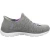 Skechers Women’s Summit – Quick Getaway Sneaker(Gray/Multi)