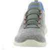 Skechers Women’s Summit – Quick Getaway Sneaker(Grey Heather-blue)