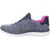 Skechers Women’s Summit – Quick Getaway Sneaker(Grey Navy Pink)