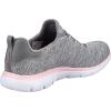 Skechers Women’s Summit – Quick Getaway Sneaker(Grey/Light Pink)