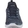 Skechers Women’s Summit – Quick Getaway Sneaker(Navy/Lightblue)