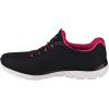 Skechers Women’s Summits Sneaker(Black/Hot Pink)