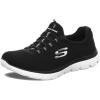 Skechers Women’s Summits Sneaker(Black/White)