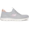 Skechers Women’s Summits Sneaker(Grey/Multi=gymt)