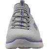 Skechers Women’s Summits Sneaker(Grey/Purple)