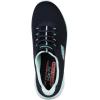 Skechers Women’s Summits Sneaker(Navy/Aqua)