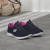 Skechers Women’s Summits Sneaker(Navy/Hot Pink)