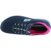 Skechers Women’s Summits Sneaker(Navy/Hot Pink)