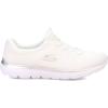 Skechers Women’s Summits Sneaker(White/Silver)