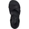 Skechers Women’s Ultra Flex 3.0-Never Netter Hands Free Slip-ins Sandal(Black/Black)