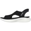 Skechers Women’s Ultra Flex 3.0-Sun Warmth Hands Free Slip-ins Sandal(Black)