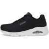 Skechers Women’s Uno – Stand on Air Sneakers(Black)