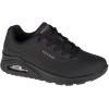 Skechers Women’s Uno – Stand on Air Sneakers(Black/Black)