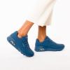 Skechers Women’s Uno – Stand on Air Sneakers(Blu)
