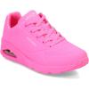 Skechers Women’s Uno – Stand on Air Sneakers(Hot Pink)