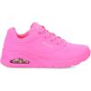 Skechers Women’s Uno – Stand on Air Sneakers(Hot Pink)