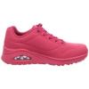 Skechers Women’s Uno – Stand on Air Sneakers(Magenta)