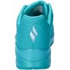 Skechers Women’s Uno – Stand on Air Sneakers(Turquoise Durabuck Mesh)