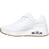 Skechers Women’s Uno – Stand on Air Sneakers(White (White Wht))