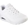 Skechers Women’s Uno – Stand on Air Sneakers(White/White)