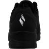Skechers Women’s Uno-Night Shades Sneakers(Black/Black)