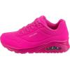 Skechers Women’s Uno-Night Shades Sneakers(Hot Pink)