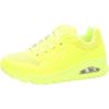 Skechers Women’s Uno-Night Shades Sneakers(Neon Yellow)