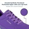 Skechers Women’s Uno-Night Shades Sneakers(Purple)