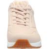 Skechers Women’s Uno-Shimmer Away Wedge Slip-on Fashion Sneakers(Natural)