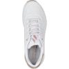 Skechers Women’s Uno-Shimmer Away Wedge Slip-on Fashion Sneakers(White)