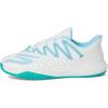 Skechers Women’s Viper Court Rally Pickleball Sneaker(White/Light Blue)