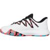 Skechers Women’s Viper Court Rally Pickleball Sneaker(White/Pink/Light Blue)