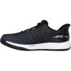 Skechers Women’s Viper Court Reload Hands Free Slip-ins Sneaker(Black/White)