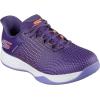 Skechers Women’s Viper Court Reload Hands Free Slip-ins Sneaker(Purple/Coral)