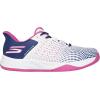 Skechers Women’s Viper Court Reload Hands Free Slip-ins Sneaker(White/Navy/Pink)