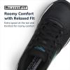 Skechers Women’s Viper Court Smash Athletic Indoor Outdoor Pickleball Shoe | Relaxed Fit Sneaker(Black/Blue)