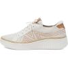 Skechers Women’s Wilshire BLVD-Bellevue Sneaker(Off-white)