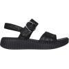 Skechers Women’s Wilshire BLVD-Illusion of Love Wedge Sandal(Black/Black)