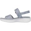 Skechers Women’s Wilshire BLVD-Illusion of Love Wedge Sandal(Grey)