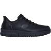 Skechers Women’s Work Hands Free Slip Ins Nampa-Cottonbud Bungee Athletic Sr Food Service Shoe(Black)