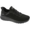 Skechers Women’s Work Hands Free Slip Ins Squad Chaos Sr-Jasul Food Service Shoe(Black)