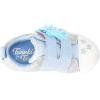 Skechers girls Twinkle Sparks Glitter Gems sneaker(Silver/Light Blue)
