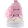 Skechers girls Twinkle Sparks Glitter Gems sneaker(White/Pink)