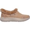 Skechers womens Hands Free Slip-ins On-the-go Encore Embroidered Slipper(Chestnut)